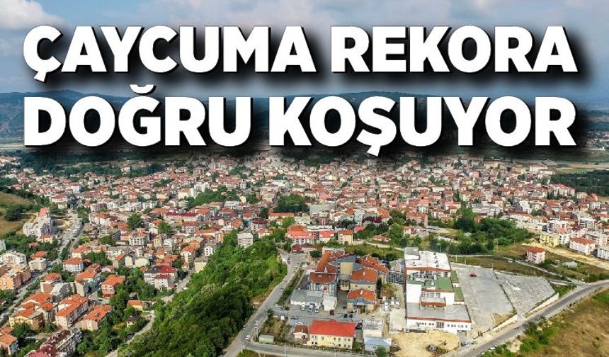 Çaycuma rekora doğru koşuyor