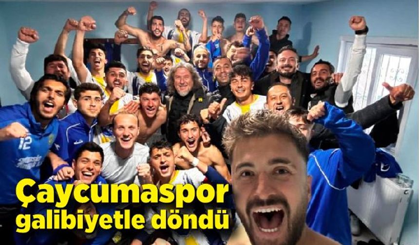 Çaycumaspor Kozlu'dan galibiyetle döndü; 2-0