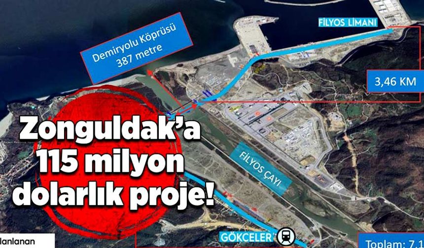 Zonguldak’a 115 milyon dolarlık proje!