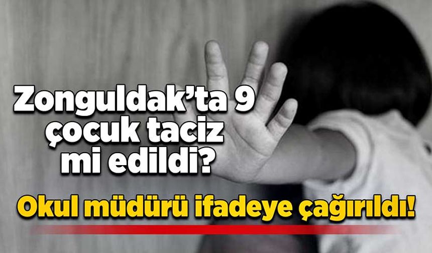 Kilimli’de 9 çocuk taciz mi edildi? Okul müdürü ifadeye çağırıldı!