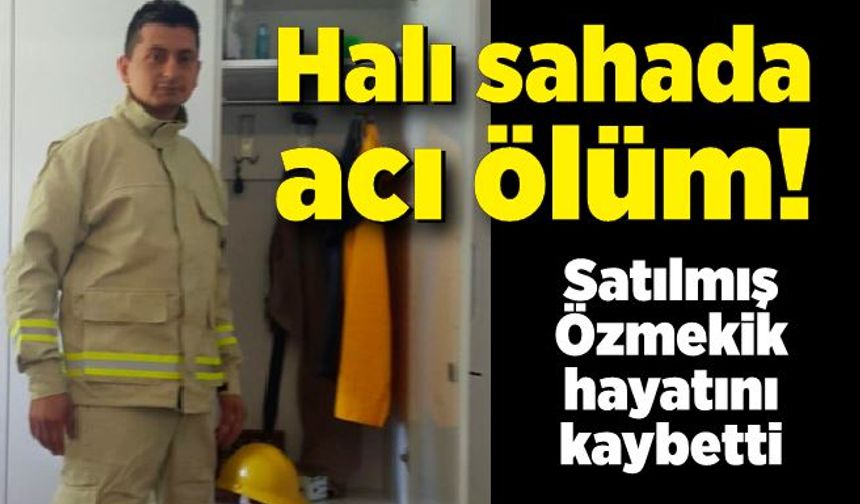 Halı sahada acı ölüm! Satılmış Özmekik hayatını kaybetti