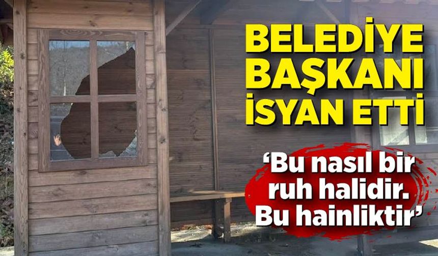 Belediye başkanı Satılmış Gebeş isyan etti