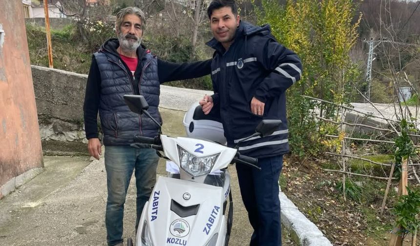 Kozlu Belediyesi'nden yeni zabıta hizmeti: Scooter ile hızlı ve etkin müdahale