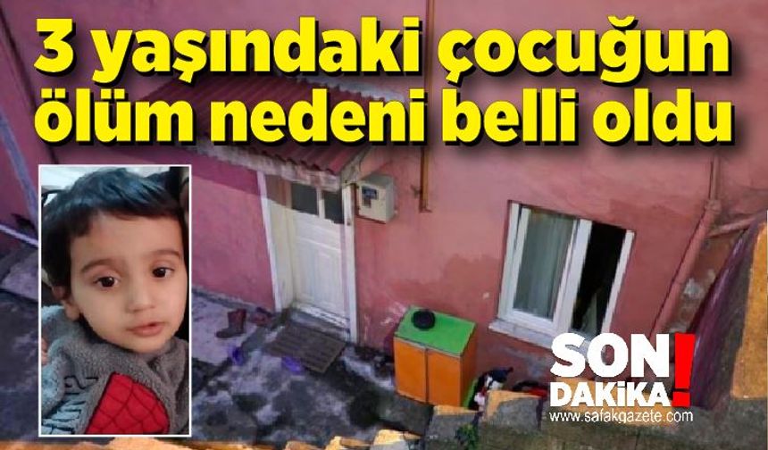 Boynuna ip dolanan 3,5 yaşındaki çocuk evde ölü bulundu