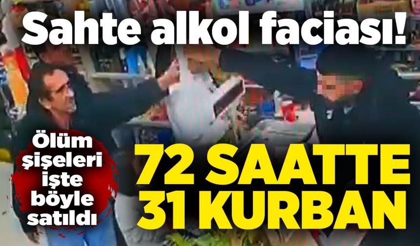 Sahte alkol faciası: 72 saatte 31 kurban