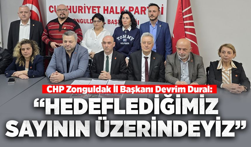 Devrim Dural: “Hedeflediğimiz sayının üzerindeyiz”