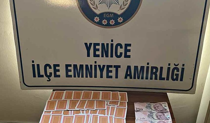 İş yerinde kumar oynarken yakalandılar! 5 kişiye 46 bin 235 TL para cezası