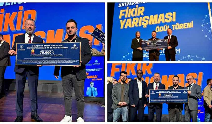 Karabük Üniversitesi’ne Ulaştırma Bakanlığı’ndan AR-GE ödülü