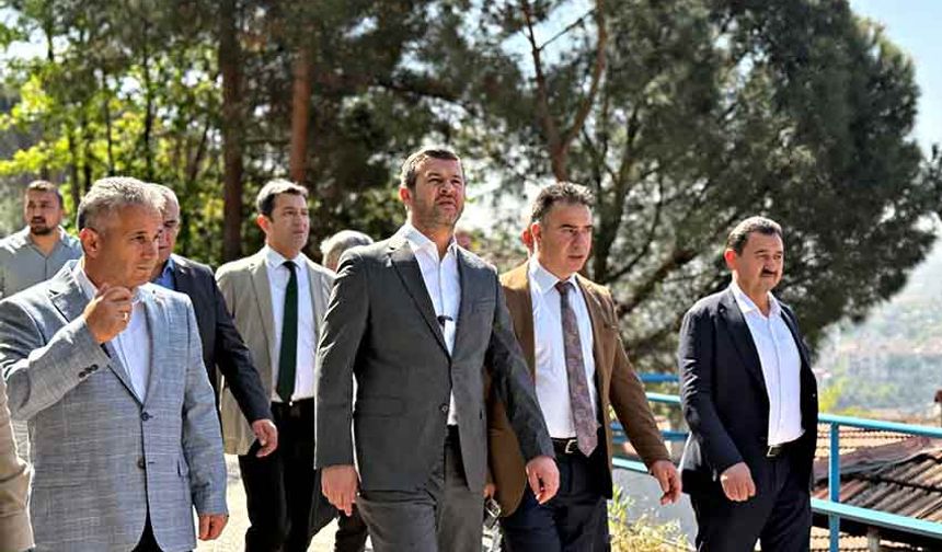 Başkan Çetinkaya, saha çalışmalarını Bayır Mahalle’de sürdürdü