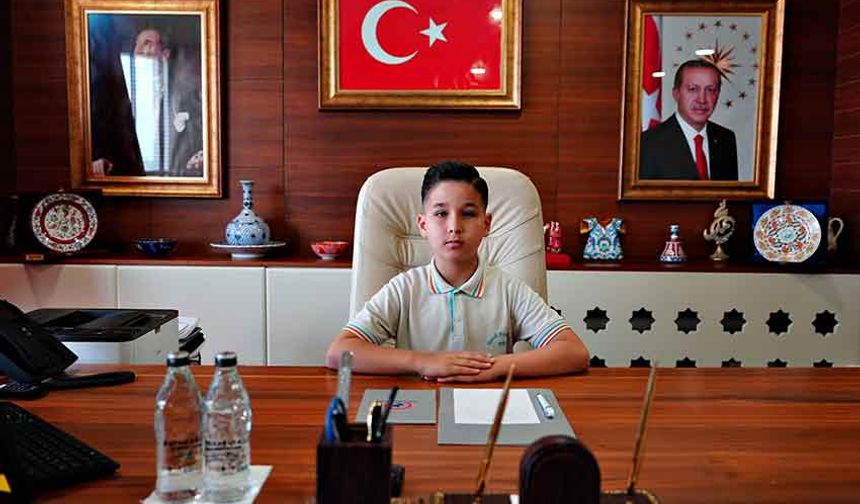 Küçük başkanın talimatı hemen yerine getirildi