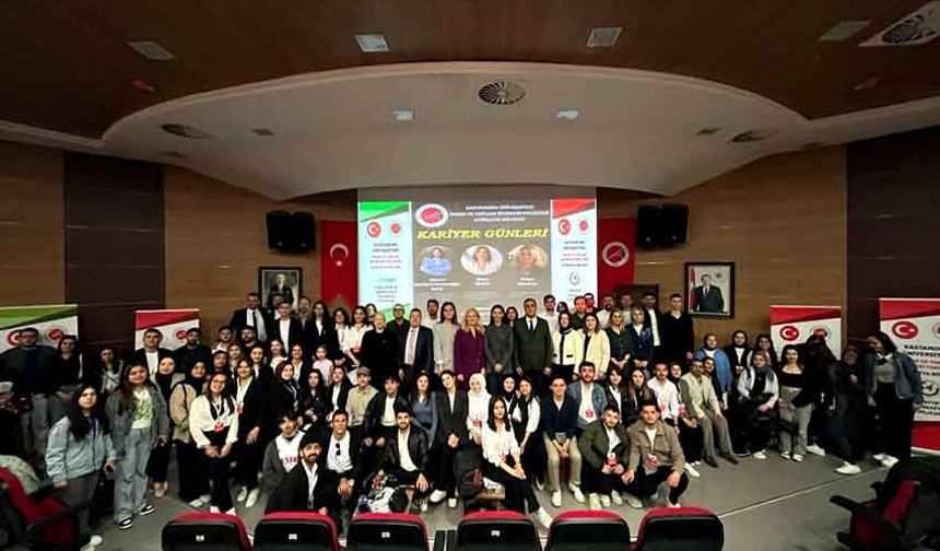 Kastamonu Üniversitesi’nde iş dünyası ve öğrenciler buluştu