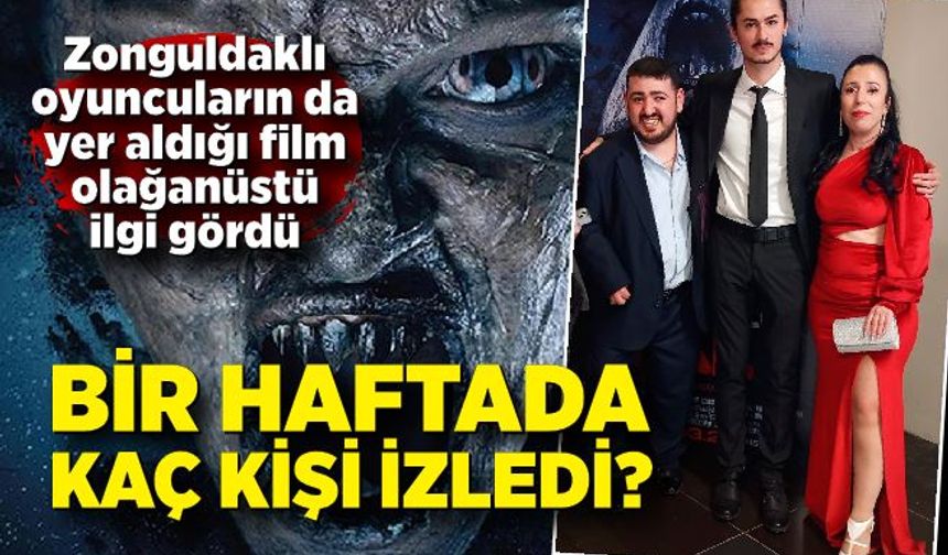Zonguldaklı oyuncuların da yer aldığı film olağanüstü ilgi gördü