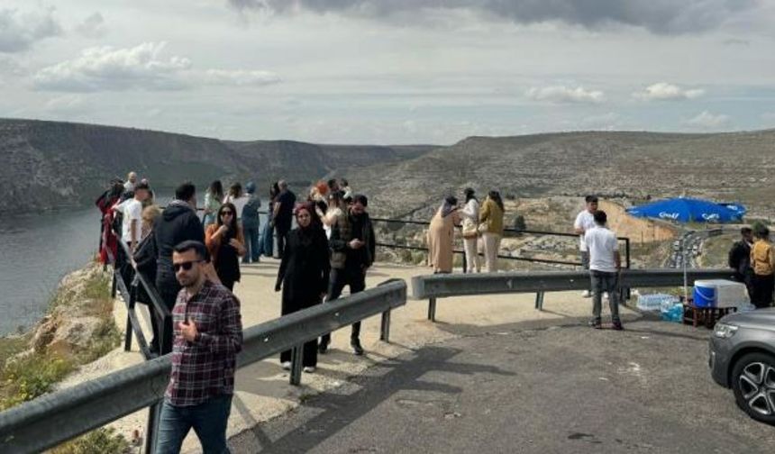 Halfeti, bayram tatilinde ziyaretçi akınına uğradı