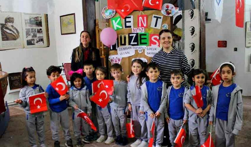 Çocuklar, Belediye Müzelerinde Eğlendi