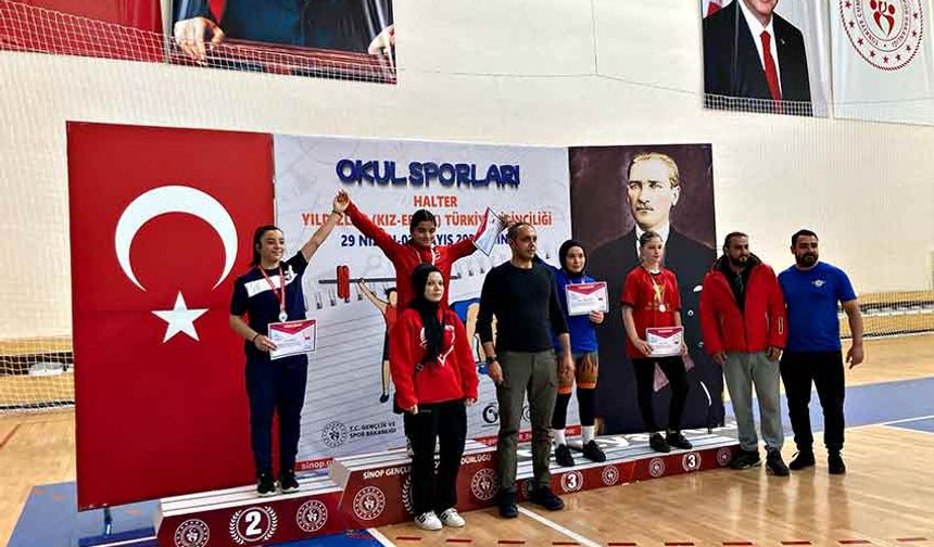 Türkiye Şampiyonası’ndan 4 madalya ile döndüler