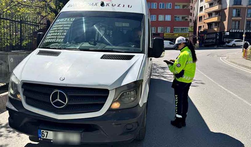 Zonguldak'ta jandarma ve polis denetimlerini sürdürüyor