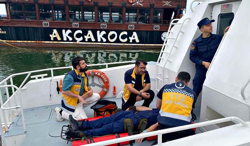 Tıbbi tahliye eğitimi düzenlendi