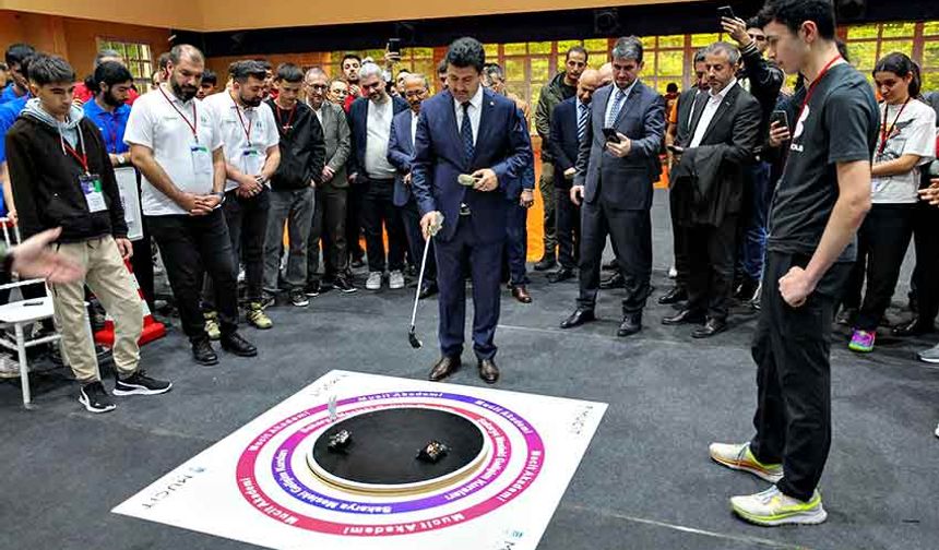 SUBÜ’de düzenlenen Robot ve Teknoloji Olimpiyatları bir ilk oldu