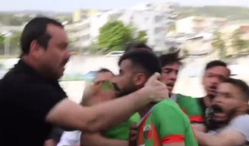 Futbolcuyu darbeden polis memuru hakkında soruşturma başlatıldı