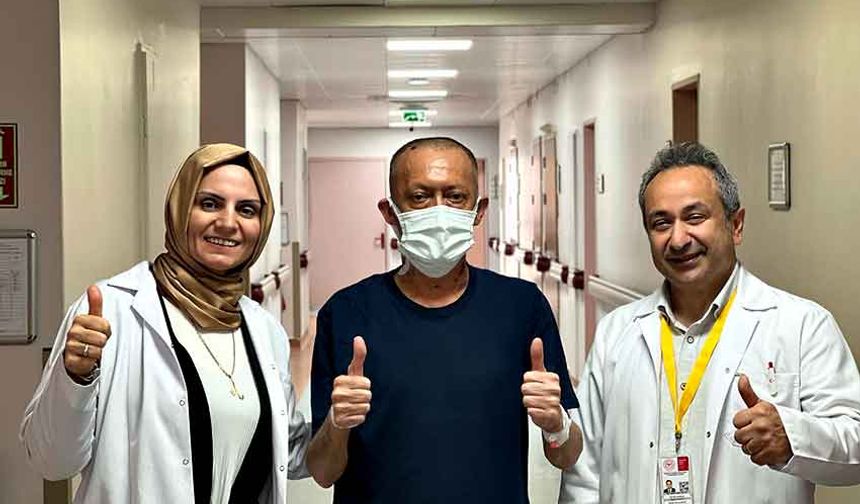 Altı yıldır beklediği ‘nefes’, akciğer nakliyle geldi