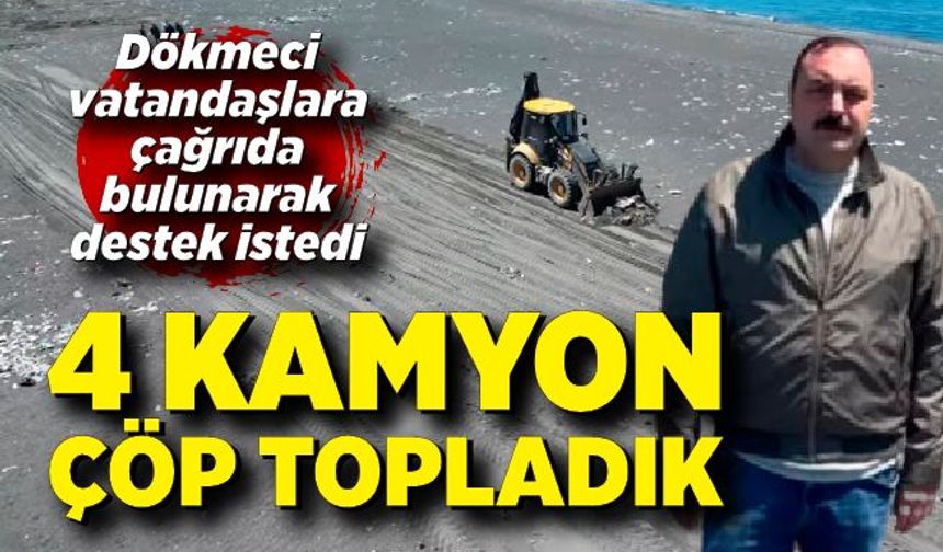 Başkan Dökmeci herkesten destek istedi