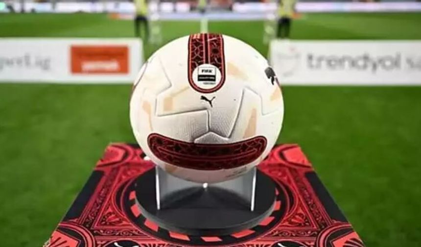 Trendyol 1. Lig'de 33, 34 ve 35. hafta maçlarının programı belli oldu