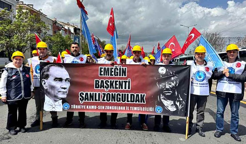 Türkiye Kamu-Sen Zonguldak İl Temsilciliği, Zonguldak’ı Ankara’da temsil etti
