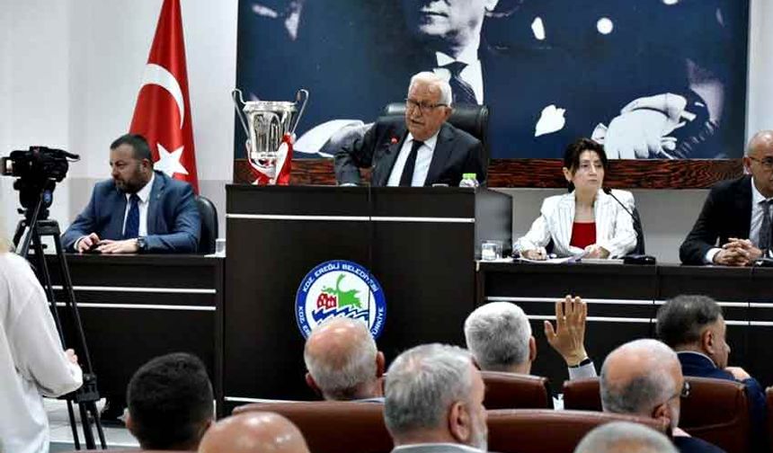 Ereğli belediye meclisi saldırıyı kınadı