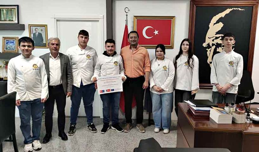 Devrek MTAL'den başkanlık makamına ziyaret