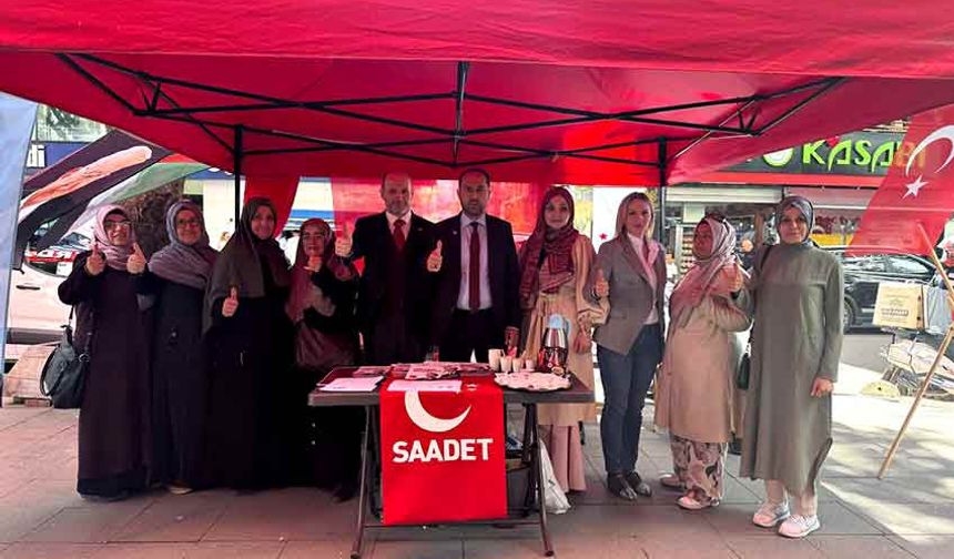 Saadet Partisi'nden ‘Mecliste vekilim var’ programı düzenlendi