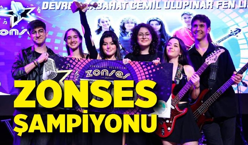 Zonguldak’ta genç yetenekler yarıştı: ZONSES şampiyonu  Devrek Sabahat Cemil Ulupınar Fen Lisesi