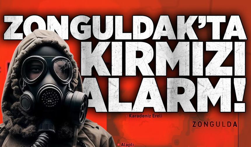 Zonguldak’ta hava kirliliği kırmızı alarmda!