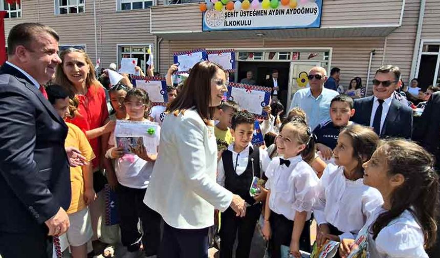 Bartın'da karne günü heyecanı