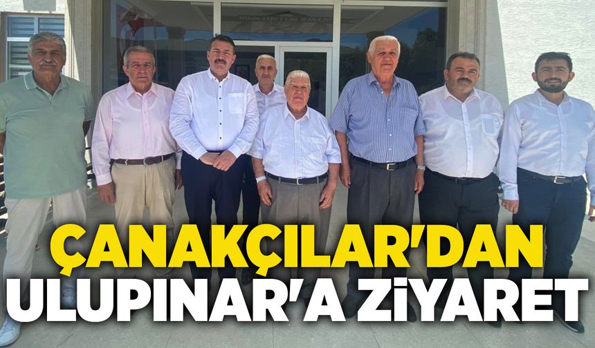 Çanakçılar'dan Ulupınar'a ziyaret