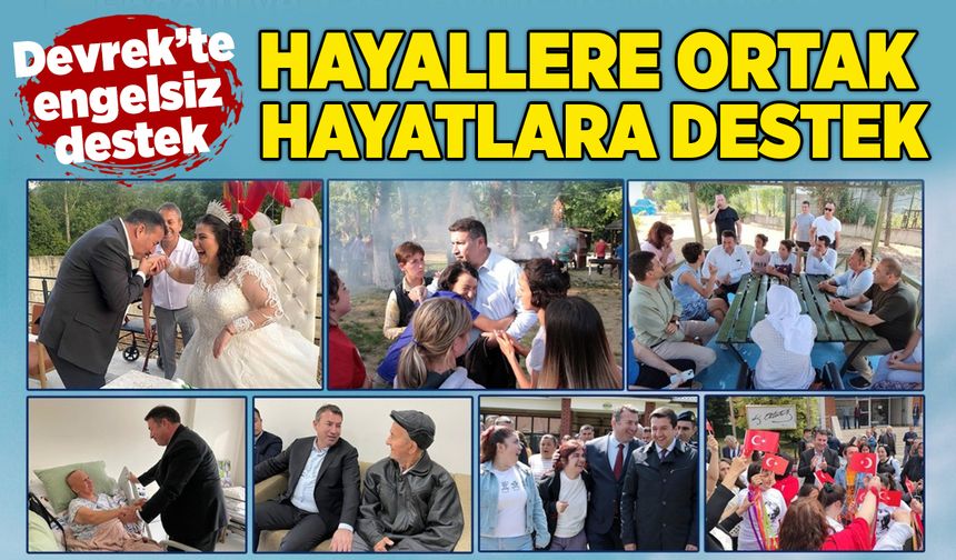Devrek Belediyesi'nden engelsiz destek: Hayallere ortak, hayatlara destek