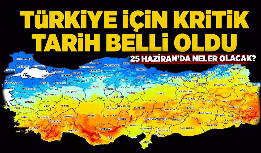 Türkiye için kritik tarih belli oldu: 25 Haziran’da neler olacak?