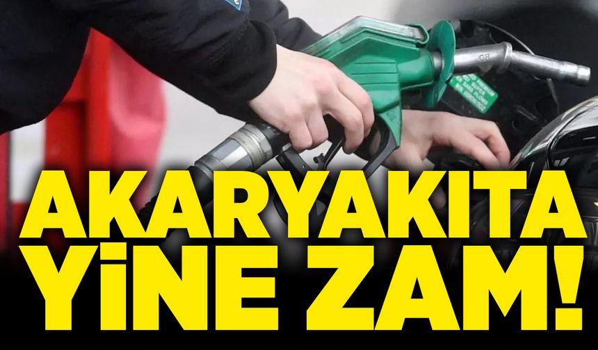 Akaryakıta bir zam daha! Bu gece yarısı yeni artış yolda...