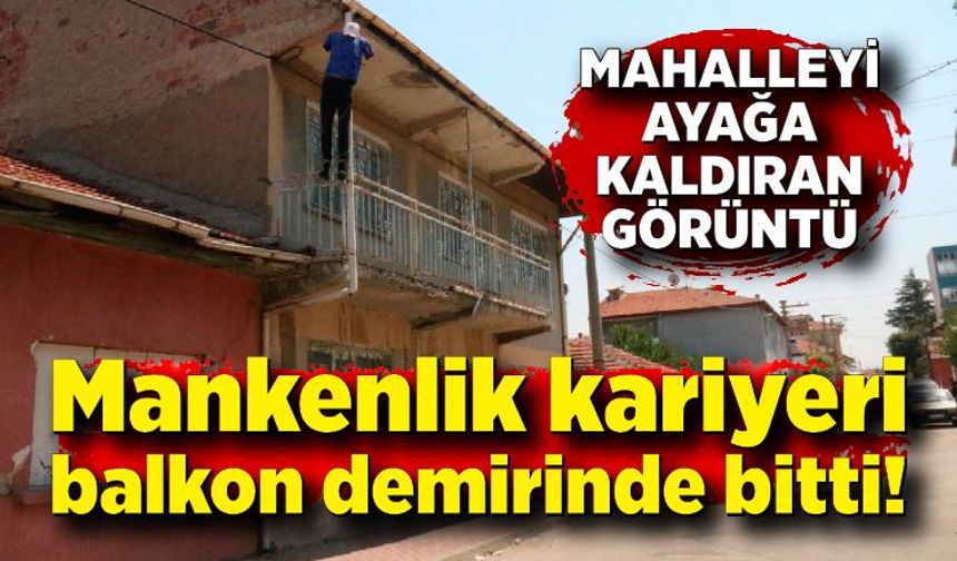 Mahalleyi ayağa kaldıran görüntü