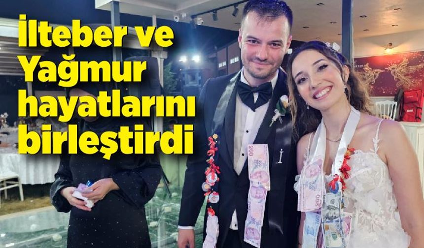 İlteber Ayaş ve Yağmur Çakar hayatlarını birleştirdi
