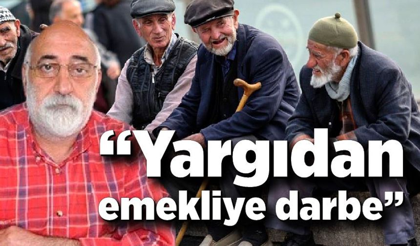 Ali Topaloğlu; “Yargıdan emekliye darbe”