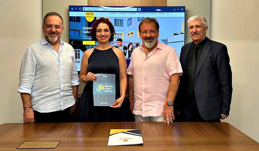 MTK Koleji’nden Uluslararası Başarı: Climate Action Schools Programına Kabul Edildi