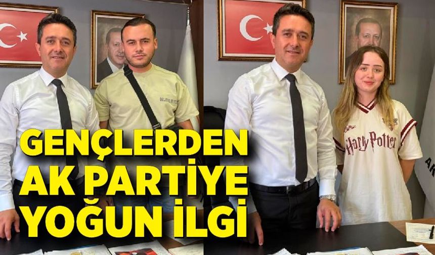 Genç isimlerin tek adresi AK Parti oldu.