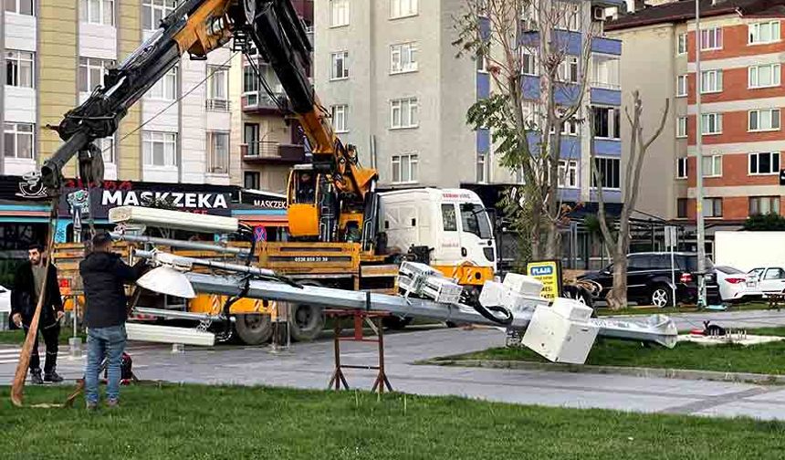 GSM baz istasyonu, mahallelinin baskısıyla kaldırıldı