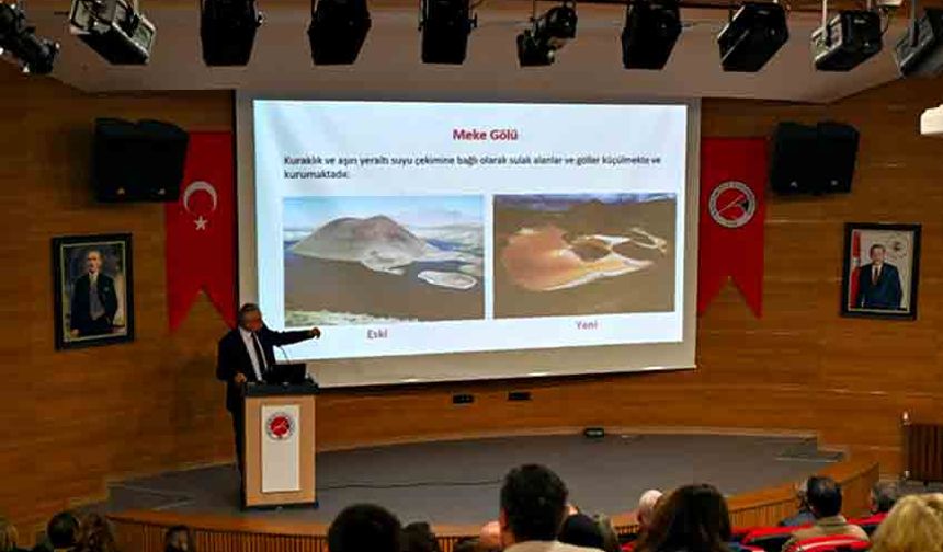 Prof. Dr. Mehmet Emin Aydın: '2030 yılına kadar su kaynaklarında yüzde 10 azalma bekleniyor'
