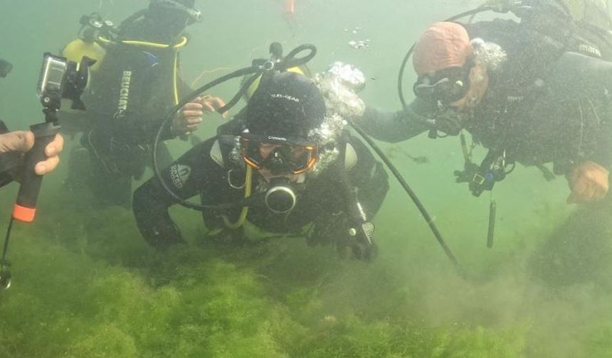 Belediye başkanı dalgıç kıyafeti giydi, dibe indi: Gördüğü manzara şaşırttı