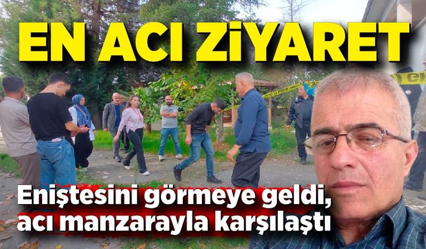 Ziyarete gelen eniştesi evde cansız bedenini buldu