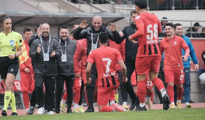 Kastamonuspor, Altınordu'yu yedi bitirdi; 7-1