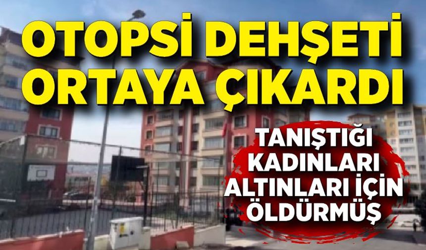 Tanıştığı kadınları ilaçla zehirleyip altınlarına el koymuş