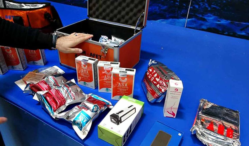 Türkiye'nin tek yerli acil durum gıdası ve suyu Trabzon'da deprem çantasına giriyor