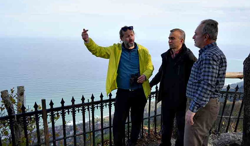 Seyir terası, manzarasıyla ziyaretçileri mest ediyor